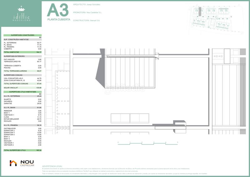 Foto 33dc83da-21d3-40b0-abcb-2512b5b148b4. Casa adossada 194m<sup>2</sup> amb calefacció aparcament piscina a Polinyà