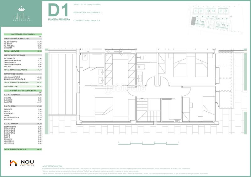 Foto 274a7fd7-a50d-4cc4-8fbb-831690d19fb3. Semi detached house 198m<sup>2</sup> with heating parking pool in Polinyà