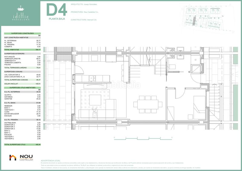 Foto 1968d79a-dd09-4f16-9c20-b465dea487a0. Casa adosada 194m<sup>2</sup> en Polinyà