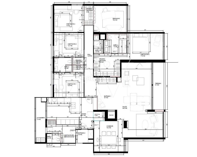 Foto d1fe4e17-55ca-468d-85b5-2243709310be. Appartamento con riscaldamento parcheggio in Pedralbes Barcelona