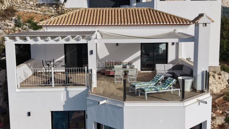 Foto 1d6686a5-f9e2-4b85-8f42-6ae48008d3d5. Chalet with fireplace heating pool in La Pedrera-Vessanes Dénia