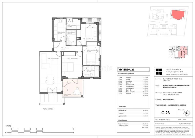 Foto 245e0de1-9f17-4080-acdb-8f8a8981c9af. Piccolo appartamento in carretera del cap de la nau pla 99 in Xàbia