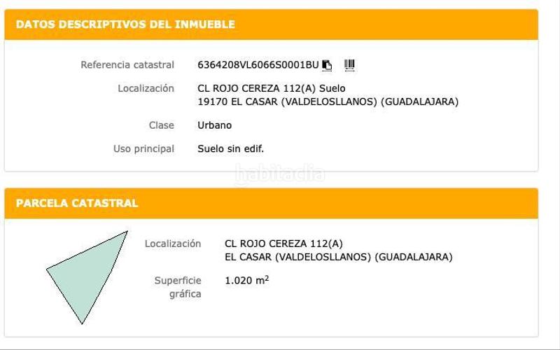 Foto cc400a4a-189a-4f7b-acf9-f5b049991854. Wohngrundstück in Casar (El)