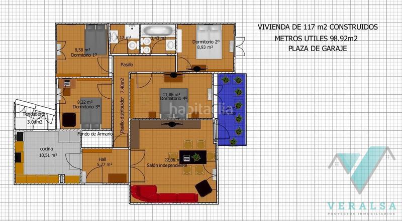 Foto 60fda92e-1ba4-403b-8a88-9235dad4ad1e. Flat with heating parking in Santa Bárbara-La Zaporra San Sebastián de los Reyes