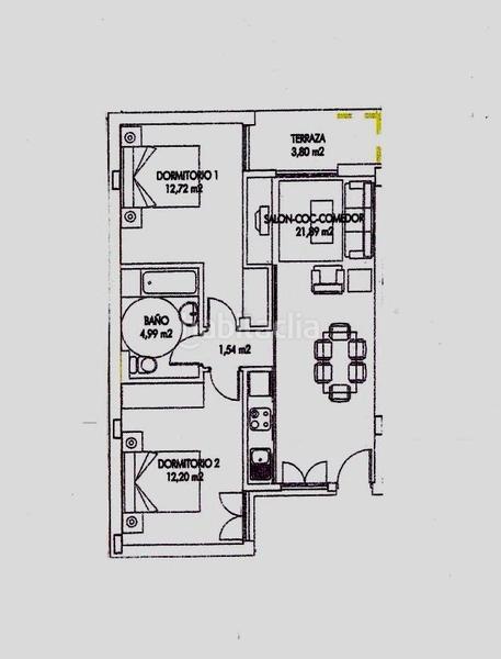 Foto 5af1c7d5-ff9b-4ce9-954b-dc1558165811. Appartement avec chauffage parking piscine dans Augusta Golf - La Charluca Calatayud