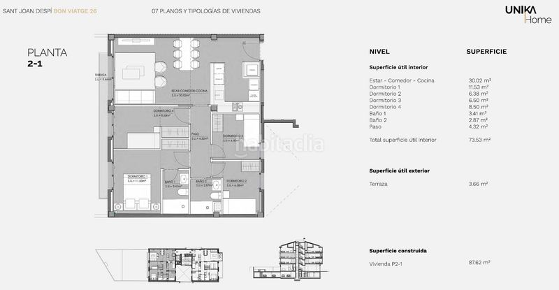 Foto 93a374ec-199c-42aa-95db-4edb7060aed6. Duplex 133m<sup>2</sup> in carrer del bon viatge 26 in Centre Sant Joan Despí
