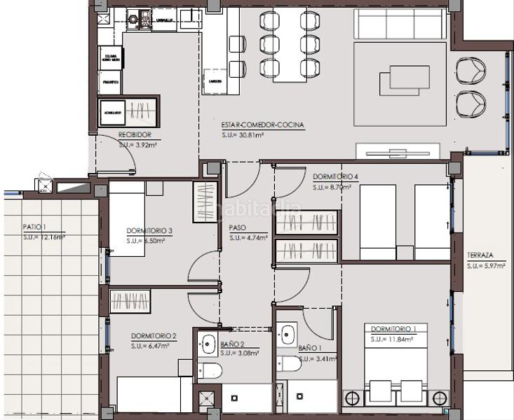 Foto 0b8d3fdb-4441-42a4-a910-7351d92ea11d. Appartement avec chauffage parking piscine dans Centre Sant Joan Despí