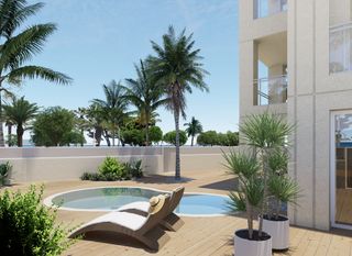 Appartement  Avinguda de la diputació. Espectacular apartamento en primera línea de mar, en cambrls.