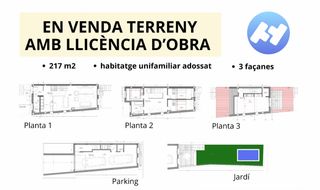 Terreny residencial  Carrer mirador del llobregat. Exclusiu solar a l'eixample de castellbisbal amb llic�ncia d'obr