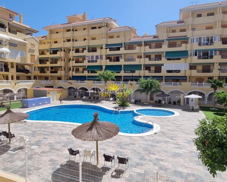 Foto 572a53eb-8590-4707-8dc2-0049af5c1b0e. Rent studio with heating pool in Los Europeos Torrevieja