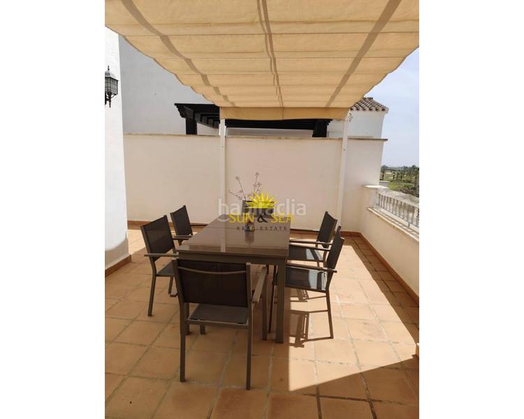 Foto 1594f668-1fd6-48ef-903c-a019e0fb6054. Rent apartment with heating parking pool in La Torre Golf Torre - Pacheco