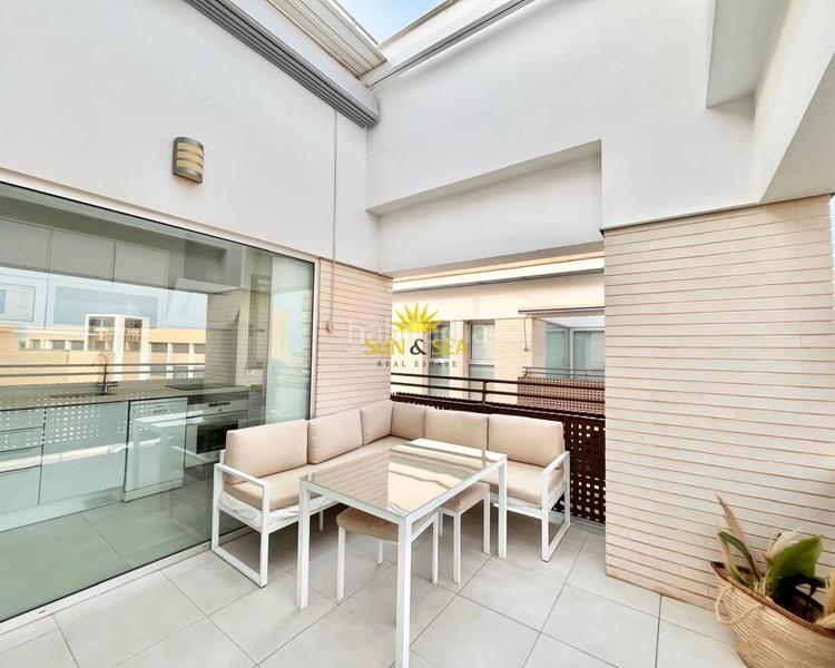 Foto 961ad4f3-958b-4ac7-b24f-7f9fa2879681. Location attique avec chauffage parking piscine dans San Javier