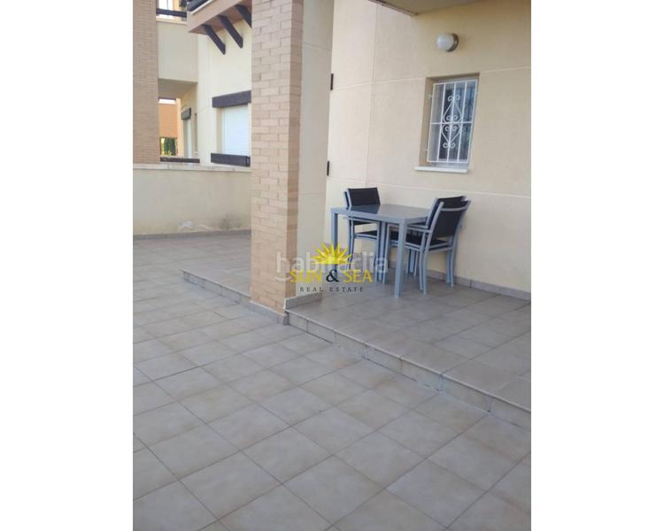 Foto 4554b5d6-abd6-49ce-a5af-f2264579df53. Alquiler planta baja iexclalquiler desde noviembre para todo el antildeo!te presentamos este encantador apartamento en planta baja de 2 dormitorios y 1 en Murcia