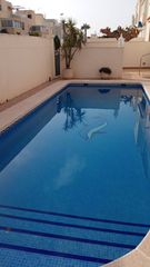 Rent Semi detached house in El Mojón-Las Salinas. Alquiler disponible desde septiembre hasta junioesta casa adosad