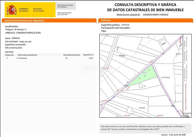 Foto e25409ea-136a-4613-9478-fa322f4f17ed. Terreny residencial a Cabañas Raras