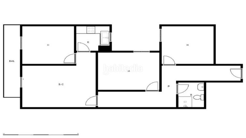 Foto ab50ebe4-fa66-4736-8c77-18abe41a4b6d. Piso vivienda ocupada ilegalmente en La Torrassa Hospitalet de Llobregat (L´)