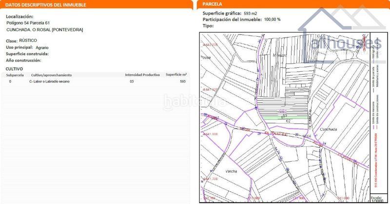 Foto 1dda3e53-6338-49a5-bdc8-62a24f9d43c6. Terreny residencial a Rosal (O)