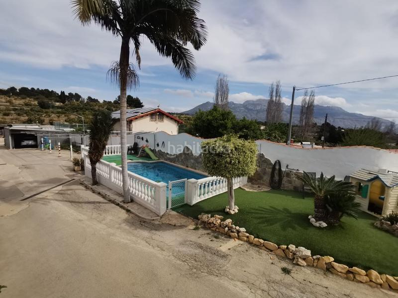 Foto dcd9d190-4e55-4876-8e41-7f3ddf76c929. House with pool in La Nucia Pueblo Nucia (la)