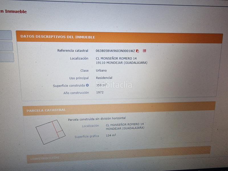 Foto fb40cd59-209a-4b7b-b367-a75c6996ea6c. Terreny residencial a calle monseñor romero 11 a Mondéjar