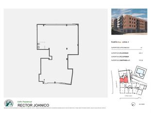 Location Local commercial à Calle 11 de març 3