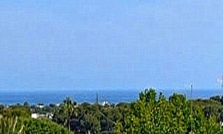 Wohngrundstück in Montmar. Rservado.....solar plano con vistas al mar