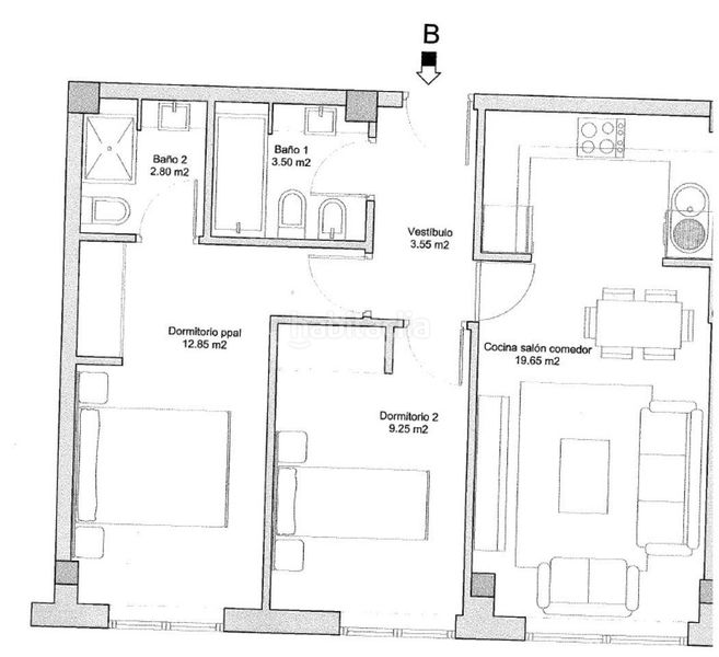Foto 7f700659-167e-4f38-be91-d609e945ddf7. Pis amb calefacció aparcament a A Gándara Narón