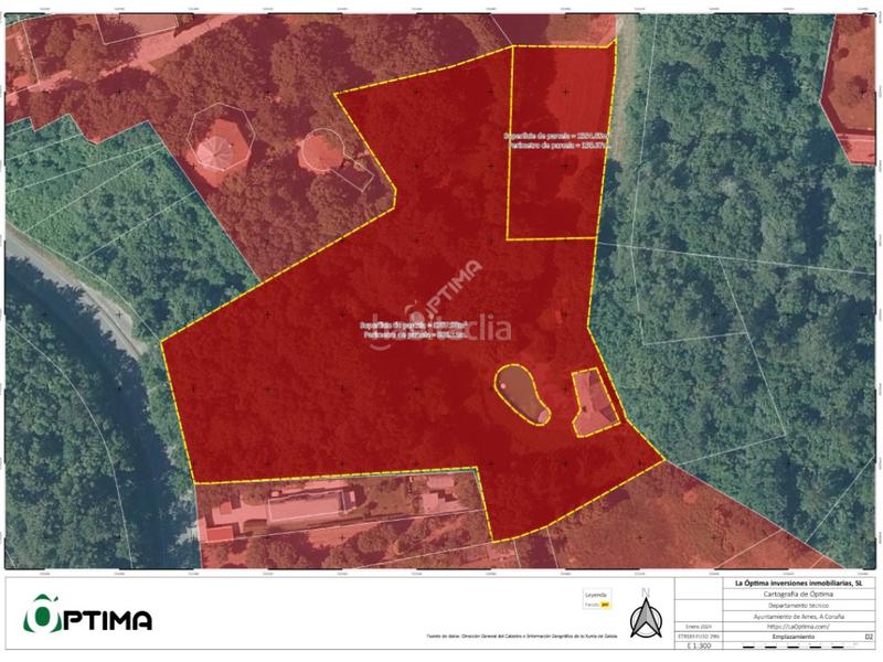 Foto 2bd44c04-69a5-4d43-a64d-5ab5a09b1c17. Terrain résidentiel dans lugar agrela 27 dans O Milladoiro Ames