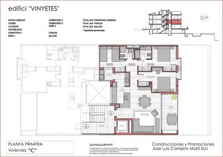 Etagenwohnung in Bunyola. Piso de obra nueva en primera planta con porche y orientación a