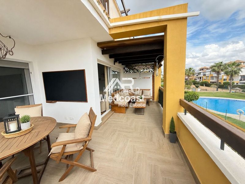 Foto ab8cca6d-1416-48c8-935a-9fff34bb120d. Flat with parking pool in Lomas del Mar Vera
