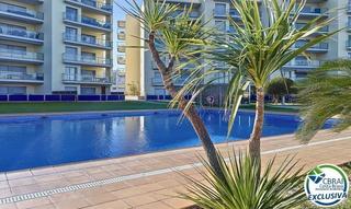 Apartament a Santa Margarida. En venta  en roses, costa brava  magnífico apartamento de 1 dorm