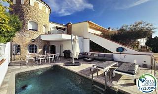 Maison à Port Grec - Port Moxó. Casa con amarre  empuriabrava port argonautes