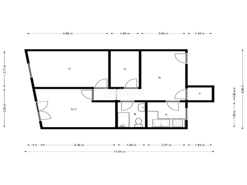 Foto 611dca2a-c82a-42e9-8f8f-76870fb70c83. Pis a Raval Barcelona