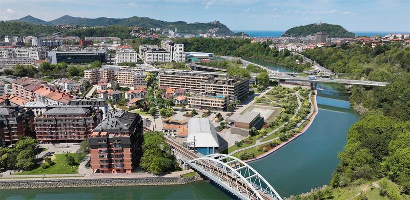 Foto 8ded15a0-faf8-4209-adae-df8360dff9f9. Promoció CIUDAD JARDIN a Donostia - San Sebastián. Habitatges d´obra nova
