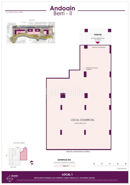 Foto 9d889edd-bea5-4533-9200-6f625682a9ae. Locale commerciale 352m<sup>2</sup> in ama kandida hiribidea 12 in Andoain
