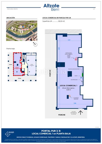 Foto 9bf3c5a9-9447-42da-80ae-1c2f86c22beb. Local commercial 82m<sup>2</sup> dans Capuchinos - Galtzaraborda Errenteria