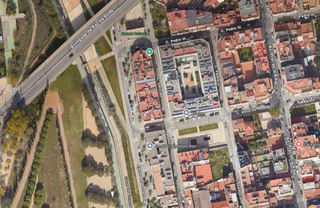 Autoparkplatz in Morera