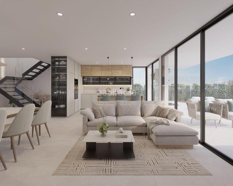 Foto eea8a39d-e73a-4d82-9ce5-23135bd54317. Chalet avec piscine dans Hacienda del Álamo Golf Fuente Álamo de Murcia