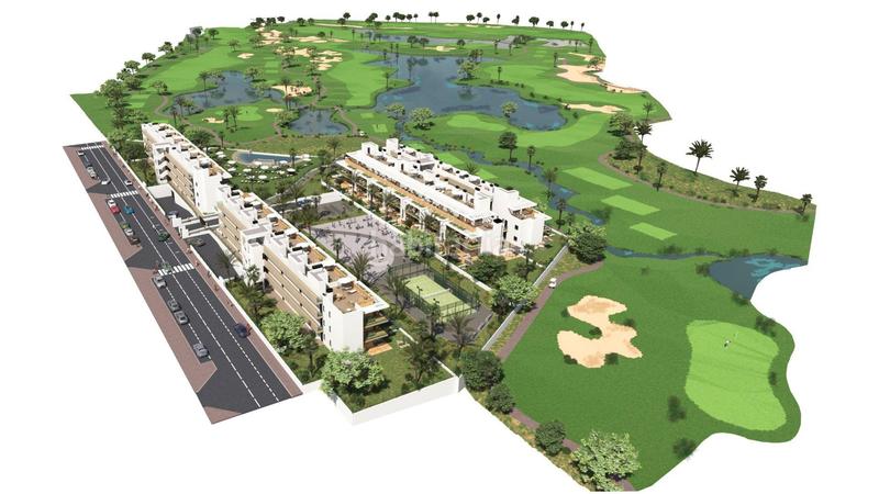 Foto 625f7cdf-0023-49ea-b40d-2f494bee9874. Apartament amb aparcament piscina a Las Lomas de Rame-Bahía Bella Alcázares (Los)