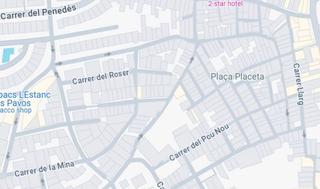 Autoparkplatz in Santa Eugenia