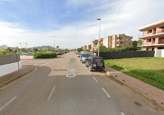 Autoparkplatz in Santa Eulària des Riu