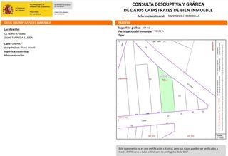 Terreno residencial  Calle nord. Solar en calle nord, tàrrega