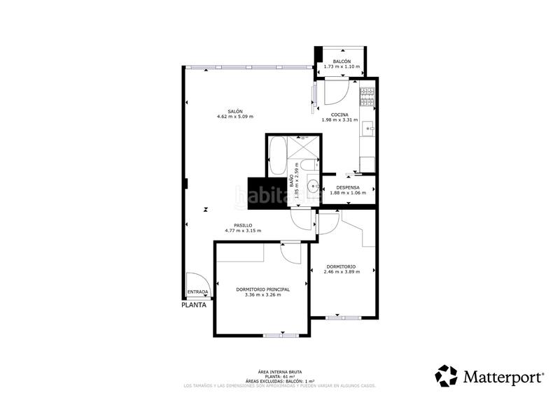 Foto dff8cc67-0688-41b1-88d5-100a917abcdf. Appartamento con riscaldamento in Sabino Arana-Jesuitas Bilbao