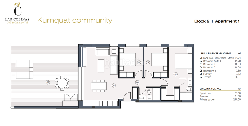 Foto 916c98d3-f7ac-47bc-adca-e459346d3b51. Appartement avec chauffage parking piscine dans San Miguel de Salinas