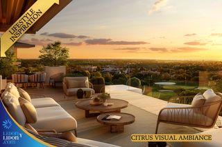 �tico en Lomas de Campoamor - Las Ramblas. Ubicado en la �ltima planta de la prestigiosa residencia citrus
