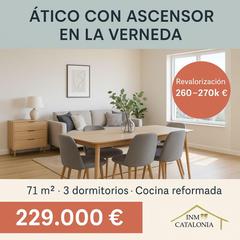 Àtic  Calle camp arriassa. Oportunidad de inversión en la verneda ático con inquilina hasta