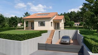 Haus  Carrer del berguedà. Proyecto de vivienda unifamiliar de obra nueva en santa maria de