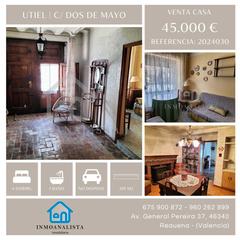 Haus  Calle dos de mayo. Casa en calle dos de mayo en utiel