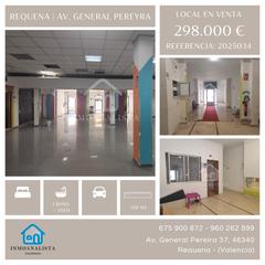 Local Comercial  Avenida del general pereyra. Bajo comercial en av. general pereira, requena