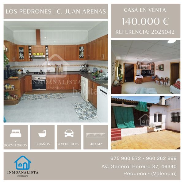Foto a9c0ae05-cf55-4ddf-b504-1b91e4b53c0c. Casa amb xemeneia aparcament a Requena