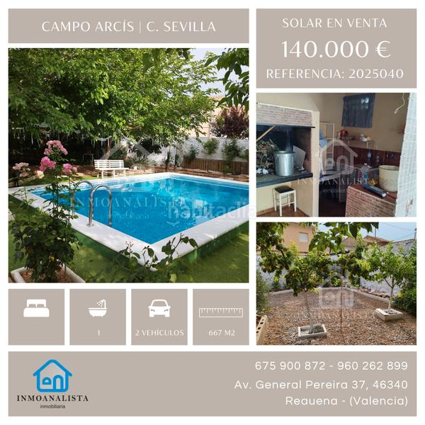 Foto 425b098c-26ab-4cbd-8bd4-ac0a5684f092. Terreny residencial a Requena